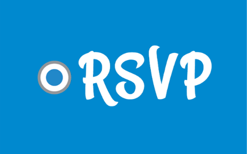 The R S V P logo