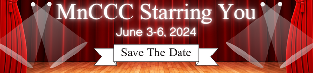 MnCCC Starring You Save the Date June 3-6, 2024